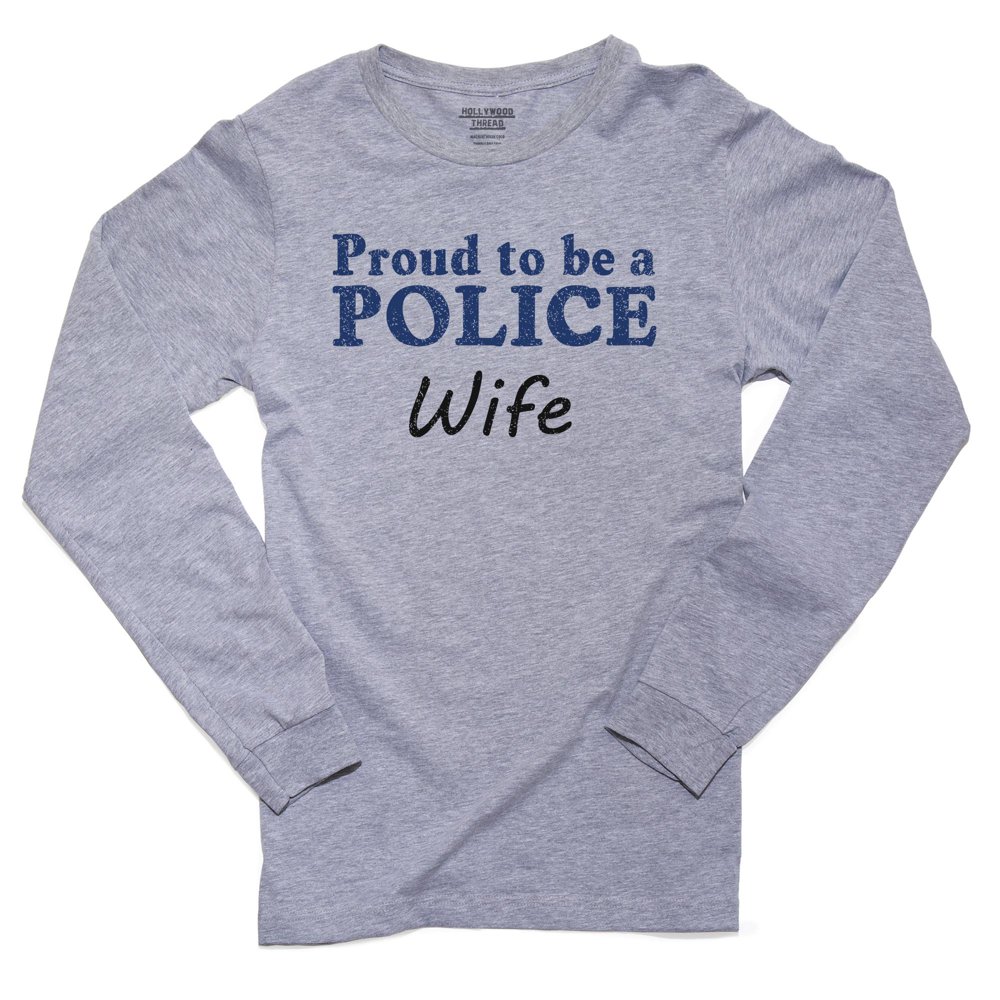 police wife t shirt