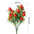 thumbnail image 3 of Bonsái artificial simulado en maceta, decoración para sala de estar, mesa de comedor, decoración en maceta para el hogar, simulación de plástico, plantas de frutas y verduras en macetas., 3 of 6
