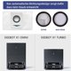 thumbnail image 2 of For Deebot X1 Omni X1 Turbo Robot Vacuum Cleaner Main Side Brush HEPA Filters Mop Cloth Dust Bags Spare Parts, 2 of 5