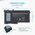 thumbnail image 4 of 93FTF y Replacement for Dell Latitude 5580 5480 5490 5590 5280 5290 5288 5488 5591 5491 5495 E5480 E5580 E5490, 4 of 5