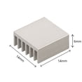 thumbnail image 1 of Convenient Computer Radiator Aluminum 10Pcs Aluminum Heatsink Application Chip Cooling For Electronic For Power Supply, 1 of 7