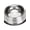 Sliver, variant on Stainless Steel Dog Cat Bowl Non-slip Anti-Tip Pet Food Water Basin with Rubber Base Embossed Print Metal Feeding Dish Durable Easy Clean Pet Feeder for Small Medium Large Pets