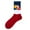 Red, variant on 1 Pair Funny Christmas Socks for Women Xmas Holiday Santa Pattern Mid-Calf Socks 2025 Novelty Soft Non Medium Tube Socks Army Green One Size