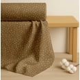 thumbnail image 4 of Soimoi Brown Cotton Voile Fabric Polka Dots Printed Craft Fabric by the Yard 42 Inch Wide, 4 of 7