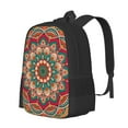 thumbnail image 2 of XMXT Travel Laptop Backpack for School Work, Vintage Ethnic Abstract Print Large Capacity Bookbag Travel Bag Backpacks for Women Men, 2 of 9