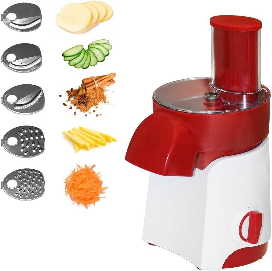 Automatic Electric Vegetable Grater 6 in 1 Kitchen Electric Slicer