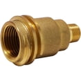 thumbnail image 4 of 5042 Male QCC1 Trapezoidal Nut Propane Gas Connector Adapter 2 Pieces Brass, 4 of 4