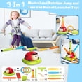 thumbnail image 2 of Juego musical Toys Engfa 3 en 1 para saltar y lanzar anillos con mando a distancia, 2 of 6