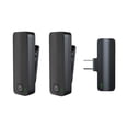 thumbnail image 3 of NARABB Wireless Lavalier Microphone, 2 Mini Microphones With Clearer Audio, Long Endurance Wireless Lapel Microphone For Video Recording, Interview, Vlog (Black), 3 of 9