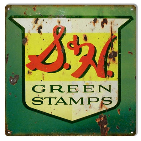 Money Sign - Nostalgic S&H Green Stamp Money Sign 12