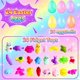 thumbnail image 3 of Set de 24 juguetes squishy YPAI con huevos de Pascua antiestrés, 3 of 8