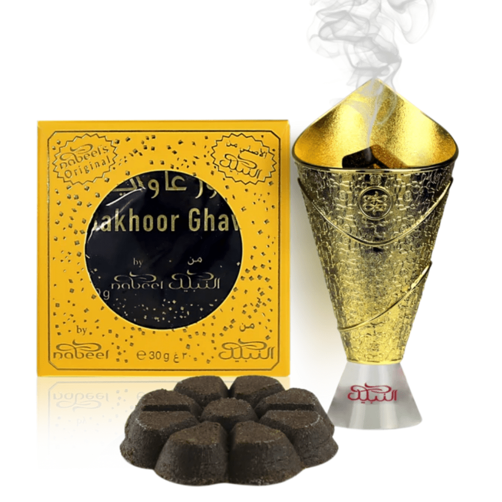 Bakhoor Ghawi Incense (Box of 12 x 30gm) by Nabeel-4910