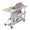 White, variant on GOCAPTAIN Standing Desk Mobile Standing Desk – Adjustable Height Laptop Table with Wheels & Storage Shelves, Ergonomic Space-Saving Workstation for Home Office, School – White, 31.5" x 15.75"