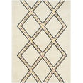 thumbnail image 5 of Well Woven Bolea Ivory Multi Diamond Geometric Retro Shag Area Rug 3x5 (3'11" x 5'3"), 5 of 8
