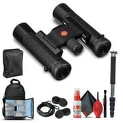 Leica 10x25 Ultravid Blackline Binoculars (40607) + Basic Bundle