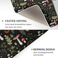 thumbnail image 3 of Mushroom Wild Plant Dish Drying Mat for Kitchen Counter 16x18 inch Washable Drying Mat Nonslip Kitchen Dish Pads Super Absorbent Microfiber Drying Dish Drainer Mat for Home Counter Dining Table, 3 of 6