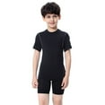 thumbnail image 7 of 3 Pack Boys Compression Shirts Kids Quick Dry Sports Undershirts Short Sleeve Base Layer Tee Tops, 7 of 7