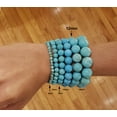 thumbnail image 5 of LTC Designs Smooth Round 12mm Green Aventurine Stretch Bracelet, 7" for Unisex Adults, 5 of 5