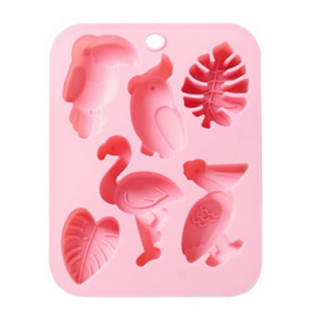 

QUSENLON Silicone Fondant Moulds Animal Birds DIY Cake Decorating Tools Candy Chocolate Molds Cupcake Baking Gadgets for Children