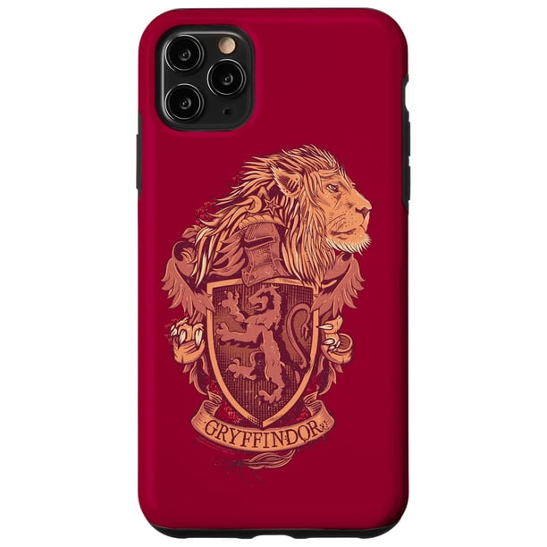 Funda de teléfono Harry Potter Gryffindor Lion Crest para iPhone 11 Pro Max