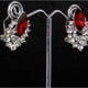 thumbnail image 1 of unbranded 10Ud Exhibidor De Aretes En Metal Plateado Con T Y Acrílico Negro Y Transparente, 1 of 4