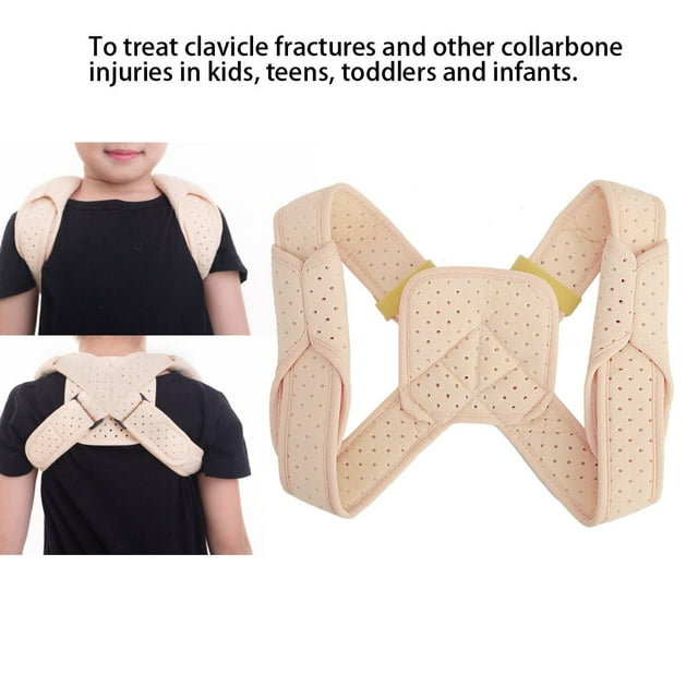 Posture Corrector, Kids Adjustable Posture Corrector Clavicle Support Back Brace Shoulder Belt Hunchback Belt Adjustable Posture Corrector for Back Shoulder Spin
