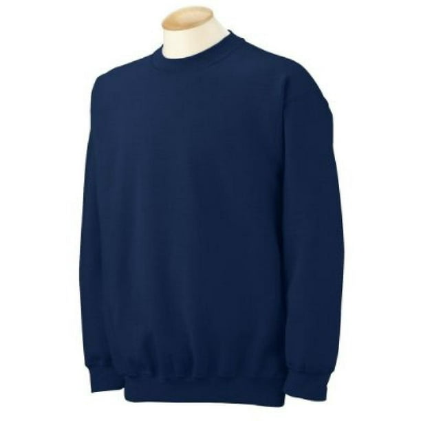 Gildan - Gildan Men's Long Sleeve Crewneck Sweatshirt. 18000 - Walmart ...