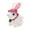 White, variant on kjfeif 7.48" Bunny Toys Interactive Electronic Pet Toys Bunnies Can Walk and Talk, Easter Plush Stuffed Bunny Toy Walking Rabbit Educational Toys for Kids, Interactive Bunny Toys