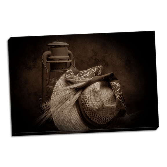 Gango Home Decor Still Life With Wheat II by C. Thomas McNemar (Ready to Hang); One 36x24in Hand-Stretched Canvas