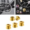 thumbnail image 4 of 4 tornillos para plato de bicicleta, tornillos dobles individuales para reparación de bielas de bicicleta, ciclismo 5 a 6 mm de oro Cola Pernos de plato de bicicleta, 4 of 8