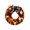D, variant on Black Artificial Foliage Wreath for Halloween and Thanksgiving Dual Season Door Hanging Wall Decor Plastic 11.8x11.8in