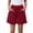 Wine, variant on Hurxie Womens Shorts Lightweight Bermuda Shorts for Women Casual 5 Inch Inseam Summer Linen Shorts with Pockets Wine,L