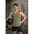 thumbnail image 3 of COOFANDY Men's Workout Tank Tops Pack Dry Fit Sleeveless Running Shirts Gym Muscle Bodybuilding T Shirts, 3 of 6