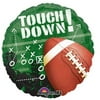 Anagram 18" Touch Down Football Frenzy Mylar Foil Balloon Party Supply