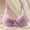 Pink, variant on Women's Lace Bras Stretchy Bra Full Coverage Bras Yoga Bra Breathable Bras Sleep Bras Lightweight Bras Supportive Bra Workout Bra No Underwire Bras Everyday Bra Blue