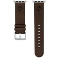 thumbnail image 2 of Brown Pittsburgh Penguins Leather Apple Watch Band, 2 of 3
