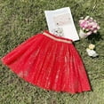 thumbnail image 2 of Ahuyic Little Girl Short Skirts,Kids Summer Casual Skirts,Medium To Large Children And Girls Versatile Puffy Mesh Skirt Skirt, 2 of 5