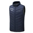 thumbnail image 5 of ZACPNCV Heated Vest for Men And Women Plus Size Heated Coat 9 Heating Heated Jacket Winter Heating Coat Navy, 5 of 6