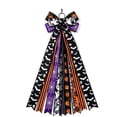 thumbnail image 2 of Roiihwy Large Holiday Wreath Bow For Front Door Indoor Outdoor Wall Festival Decor, 27.5x8in, Purple, 2 of 7