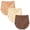 Brown, variant on INNERSY Seamless High Waist Briefs Underwear for Women Soft No Show Panties 3 Pack(XL,Soft Tone)