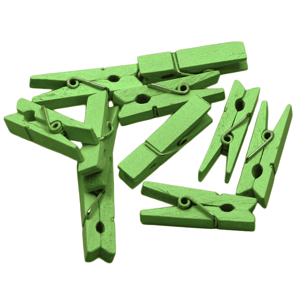 Mini Clothes Pins, 50 Pieces Wooden Mini Clothes Pins Small Picture