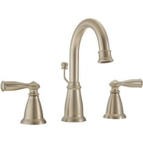 Moen WS84924SRN Banbury Two-Handle High Arc Bathroom Faucet, Spot Resist Brushed Nickel