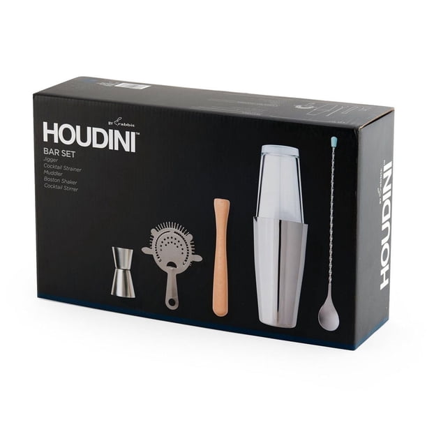 Houdini バーツール5点セット Houdini 5 Piece Bar Set, Stainless Steel Accessories - Walmart.ca