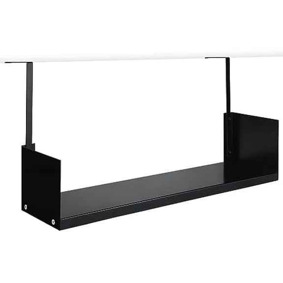 Office Cubicle Shelf Storage Organizer Hanging File Organizer Cubicle Hanging Shelf Accessories Storage Bookshelf with Hooks for Home Desk