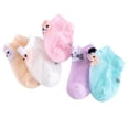 thumbnail image 2 of Lroveb Toddler Socks for Boys and Girls 5 Pairs of Children Socks Baby In Tube Cartoon Cotton No Show Socks, 2 of 9