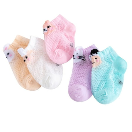 

Womens Socks 5 Pairs Of Children S Socks Baby In Tube Socks Cartoon Boys And Girls Socks Cotton Socks