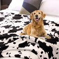 thumbnail image 6 of Cow Print Blanket Black White Cow Print Throw Blanket Lightweight Fleece Blanket with Cow Print Couch Sofa 50x60 inch Perfect Cow Gift Boys Girls Adults Student, 6 of 6