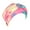 Purple, variant on Headbands for Women Fashion Eid Al Fitr Tie Dye Multi Color Side Braid Muslim Wrap Headband Hat