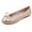 Gold, variant on Woobling Women's Walking Shoes Non-slip Flats Memory  Loafers Anti-Slip Slip-Ons Ballets Casual Shoe Patent Leather Wine Red 8