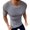 Grey, variant on Bjutir Mens Tshirts Knitted Shirt Solid Color Slim Fitting Short Sleeved Pullover Sweater Top Shirts White